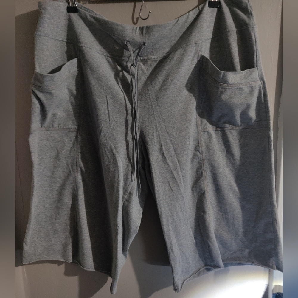 Danskin Now Charcoal Drawstring Shorts